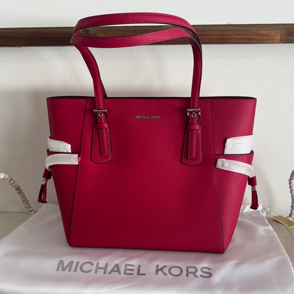 Michael Kors Vibrant Red Tote